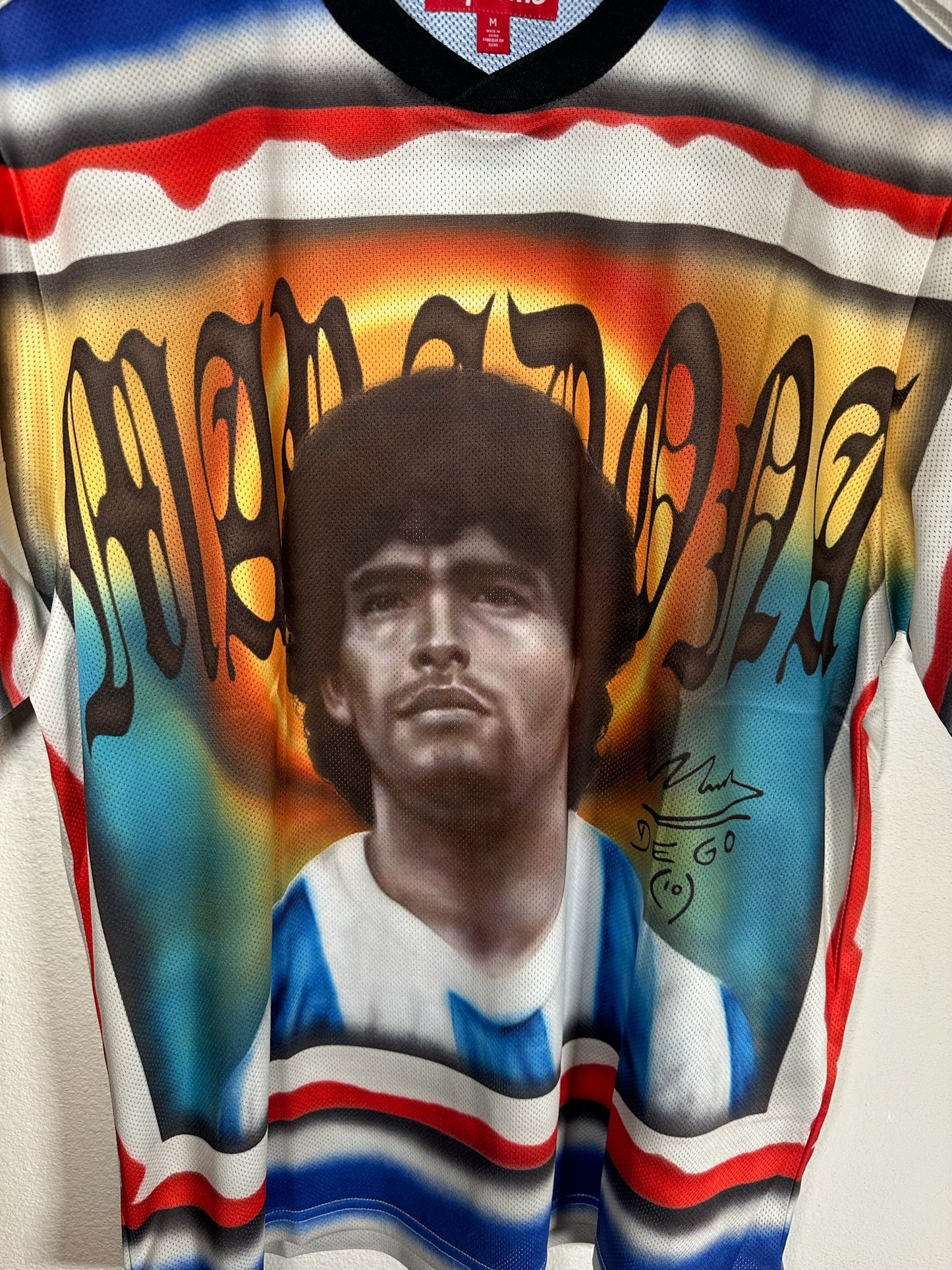 Supreme Maradona Soccer Jersey (M)