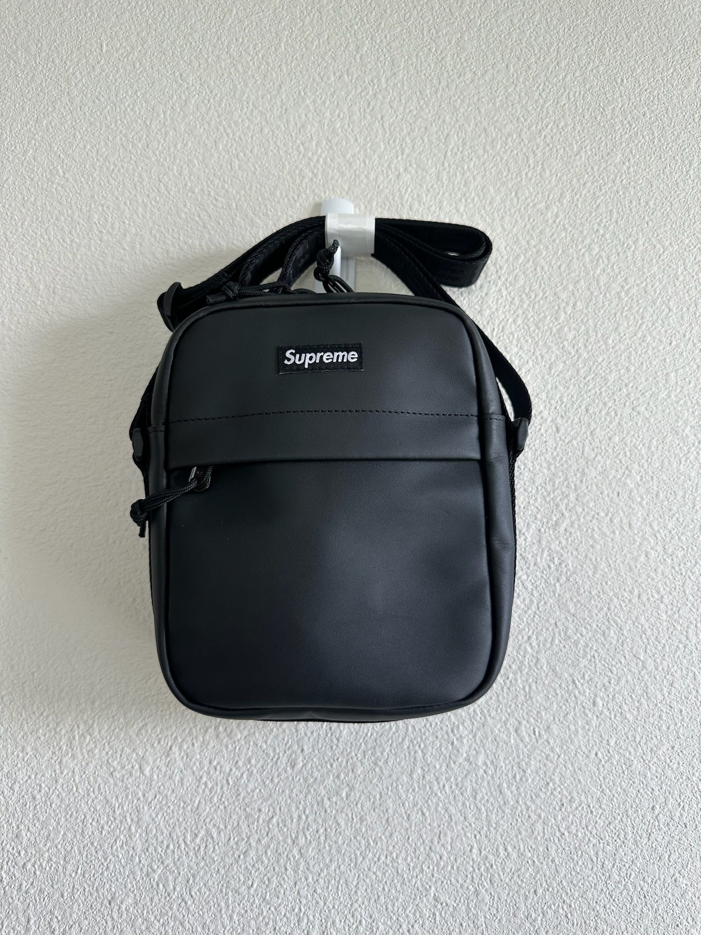 Supreme Leather Shoulder Bag