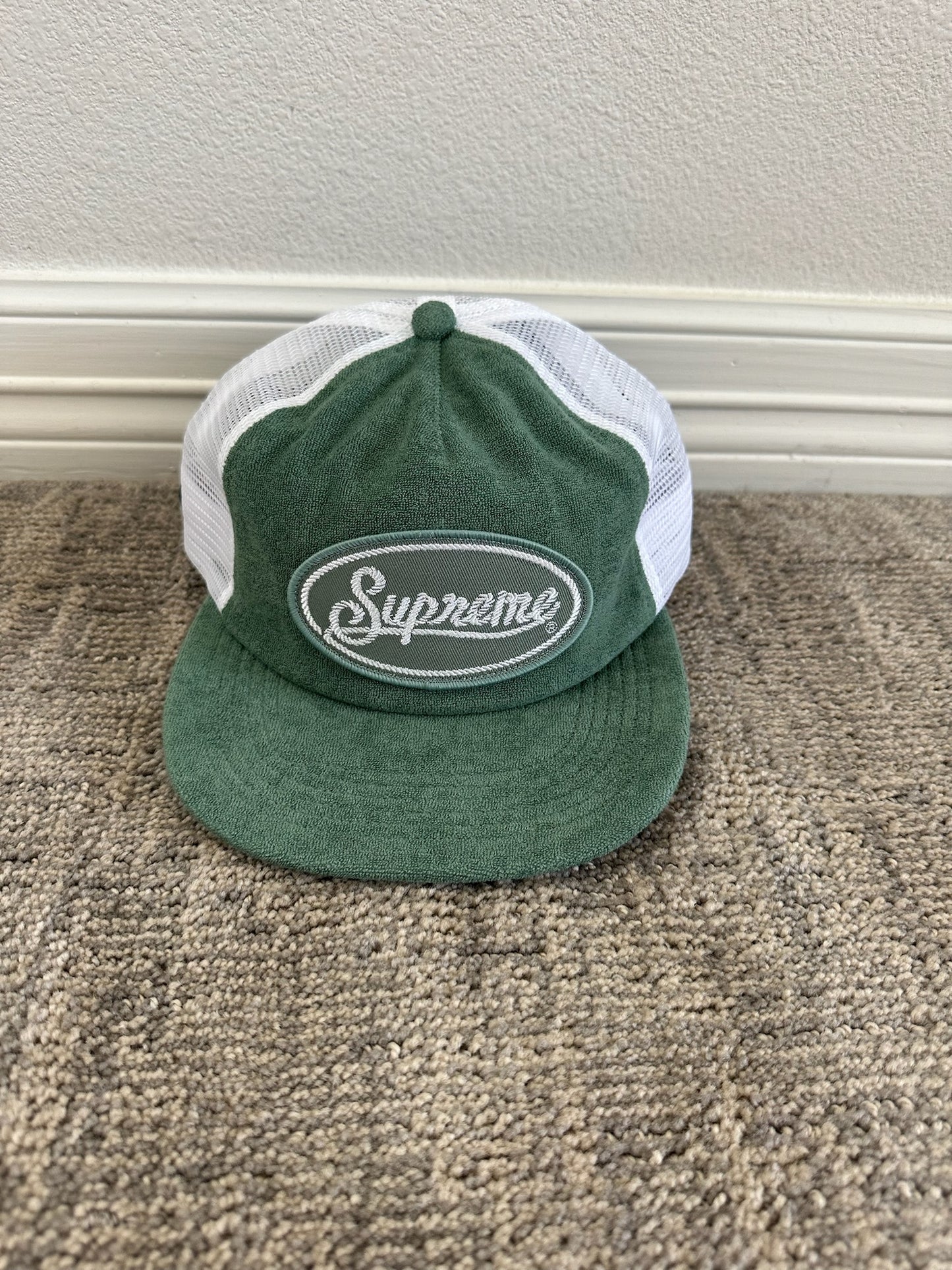 Supreme Terry Mesh Back 5-Panel Hat