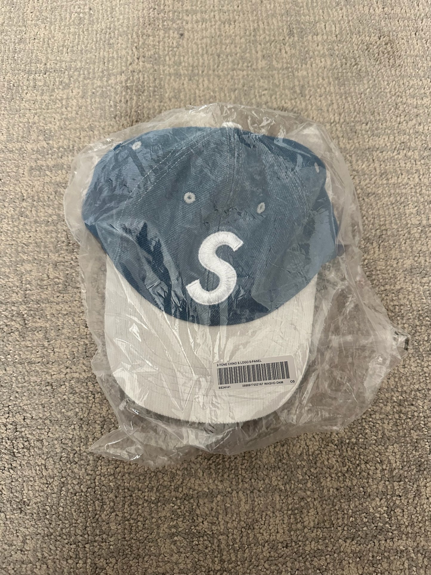 Supreme 2-Tone S logo 6-Panel