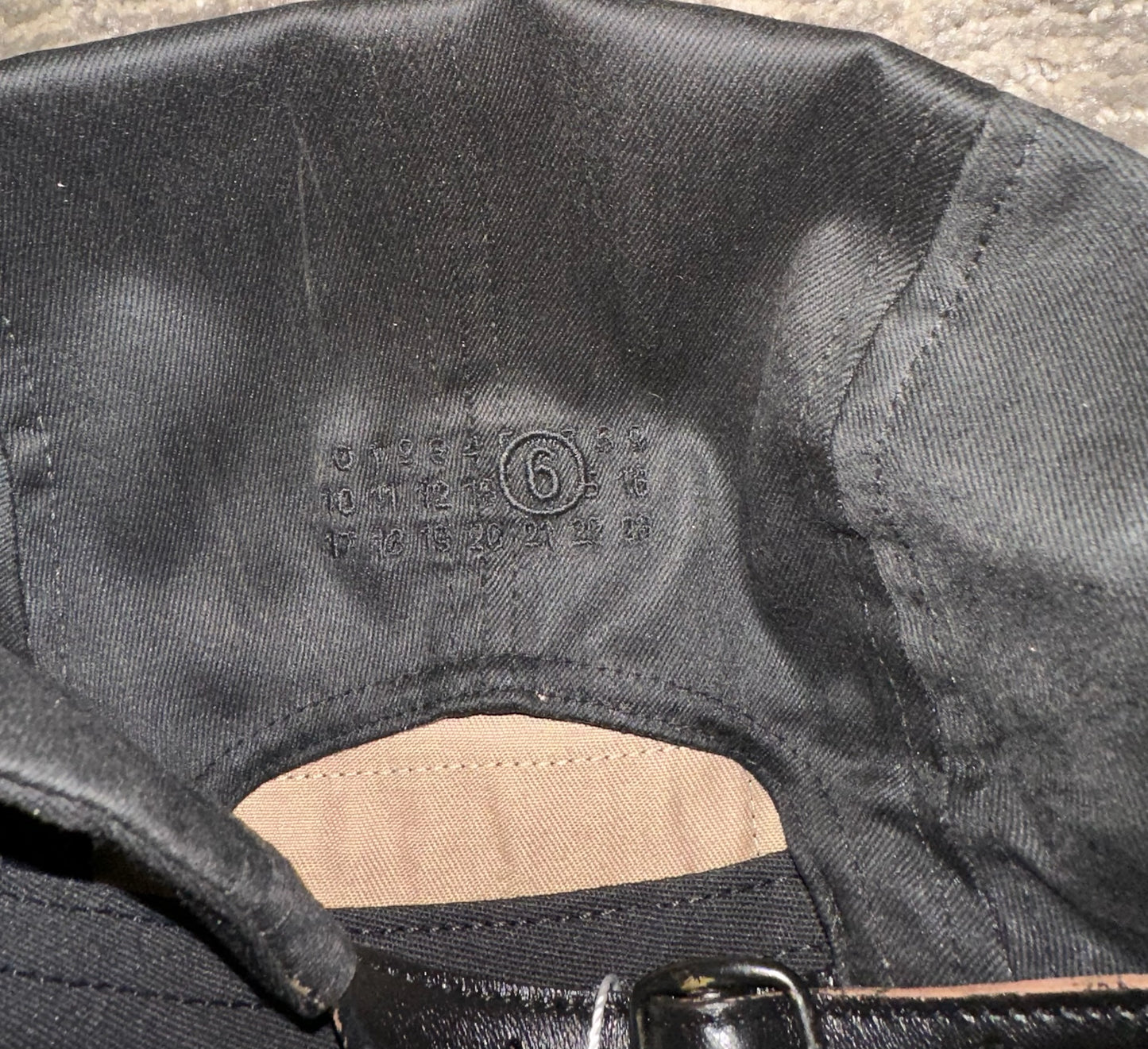 Supreme MM6 Maison Margiela Painted Camp Cap