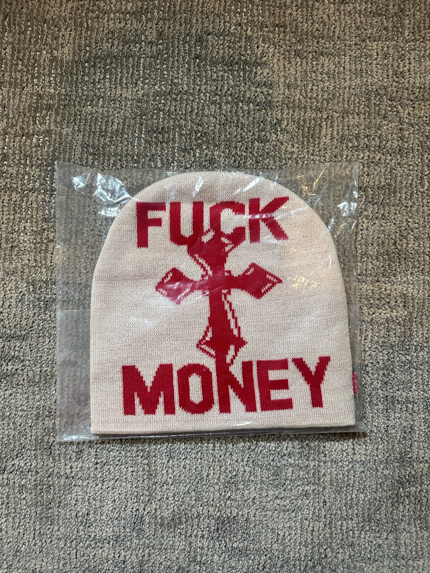 Supreme Fuck Money Beanie