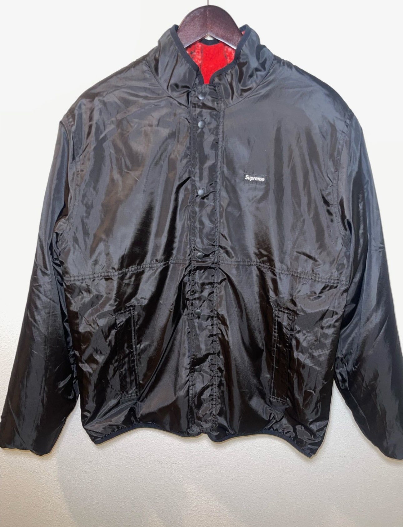 Supreme Bandana Reversible Fleece Jacket (XL)