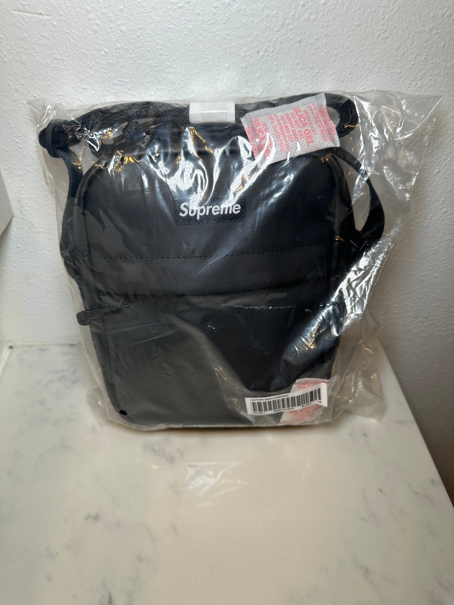 Supreme Leather Shoulder Bag