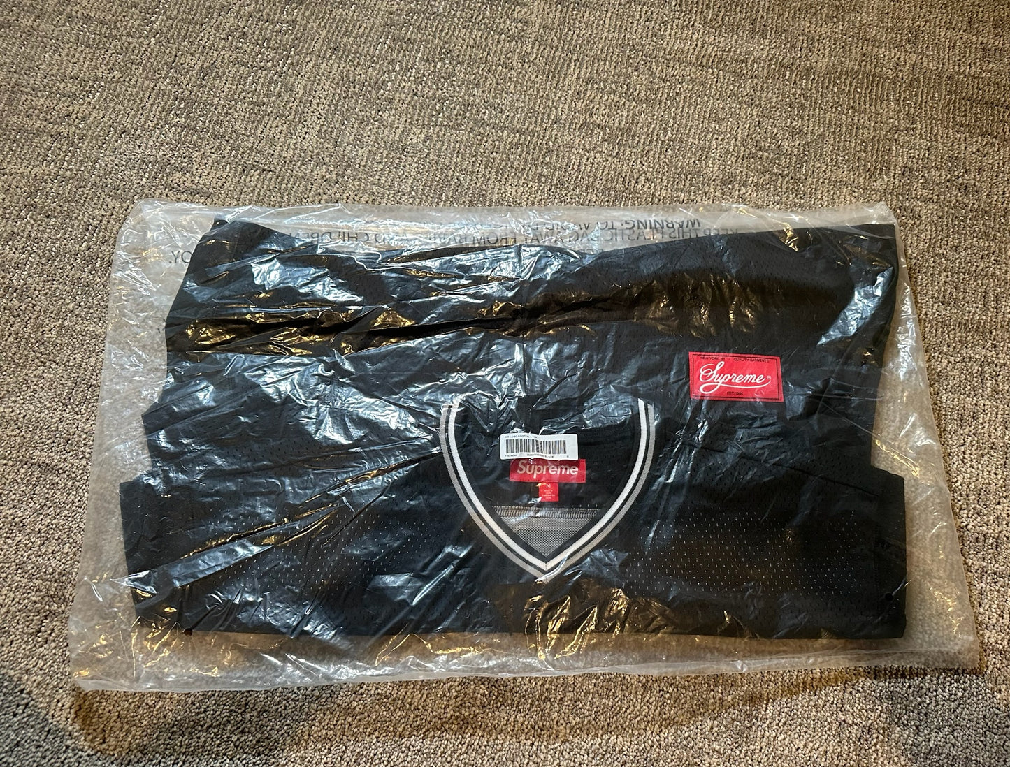 Supreme Jacquard Rib Football Jersey (M)