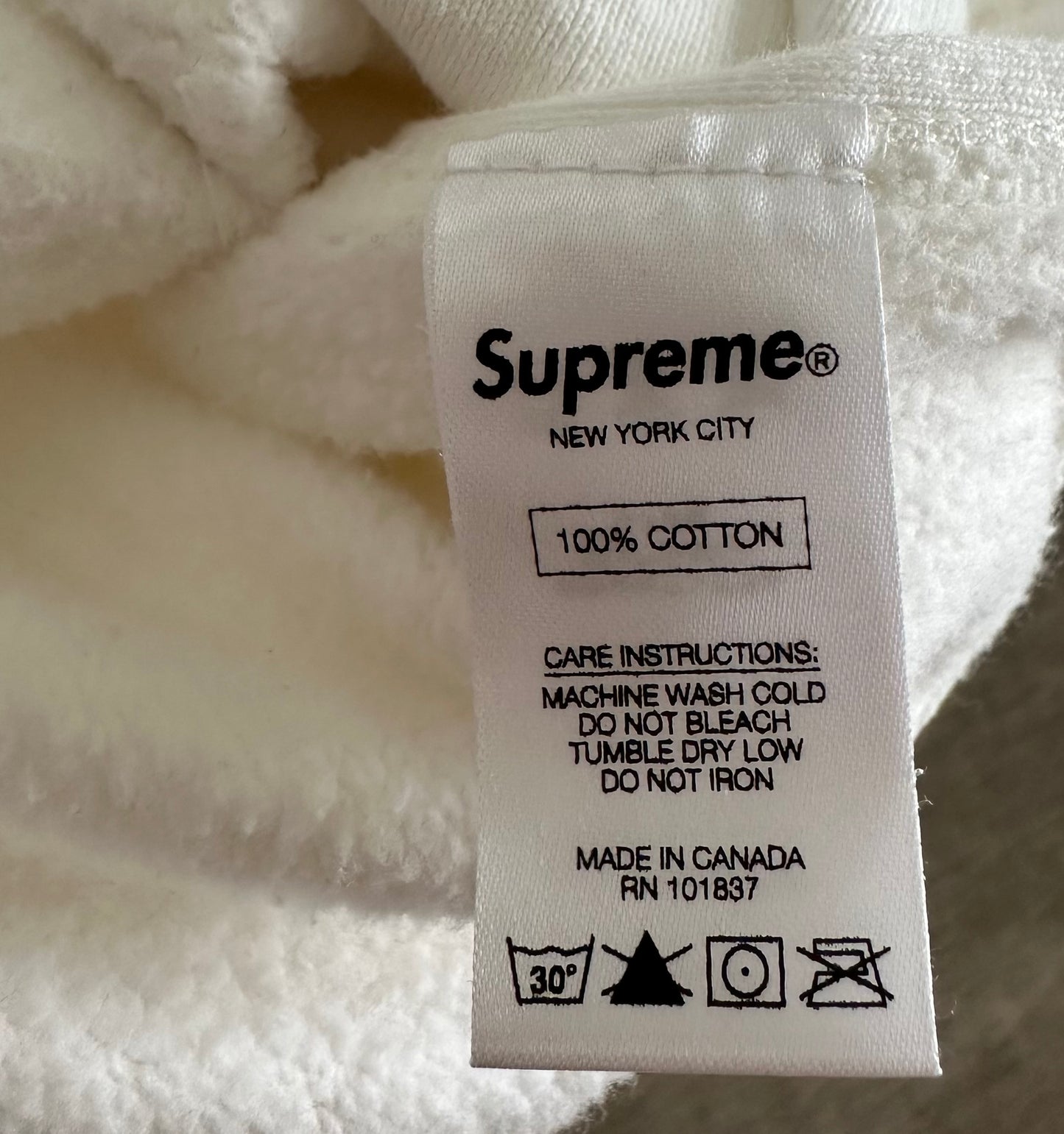 Supreme Arc Logo Color Blocked Hooded Sweatshirt (XL)