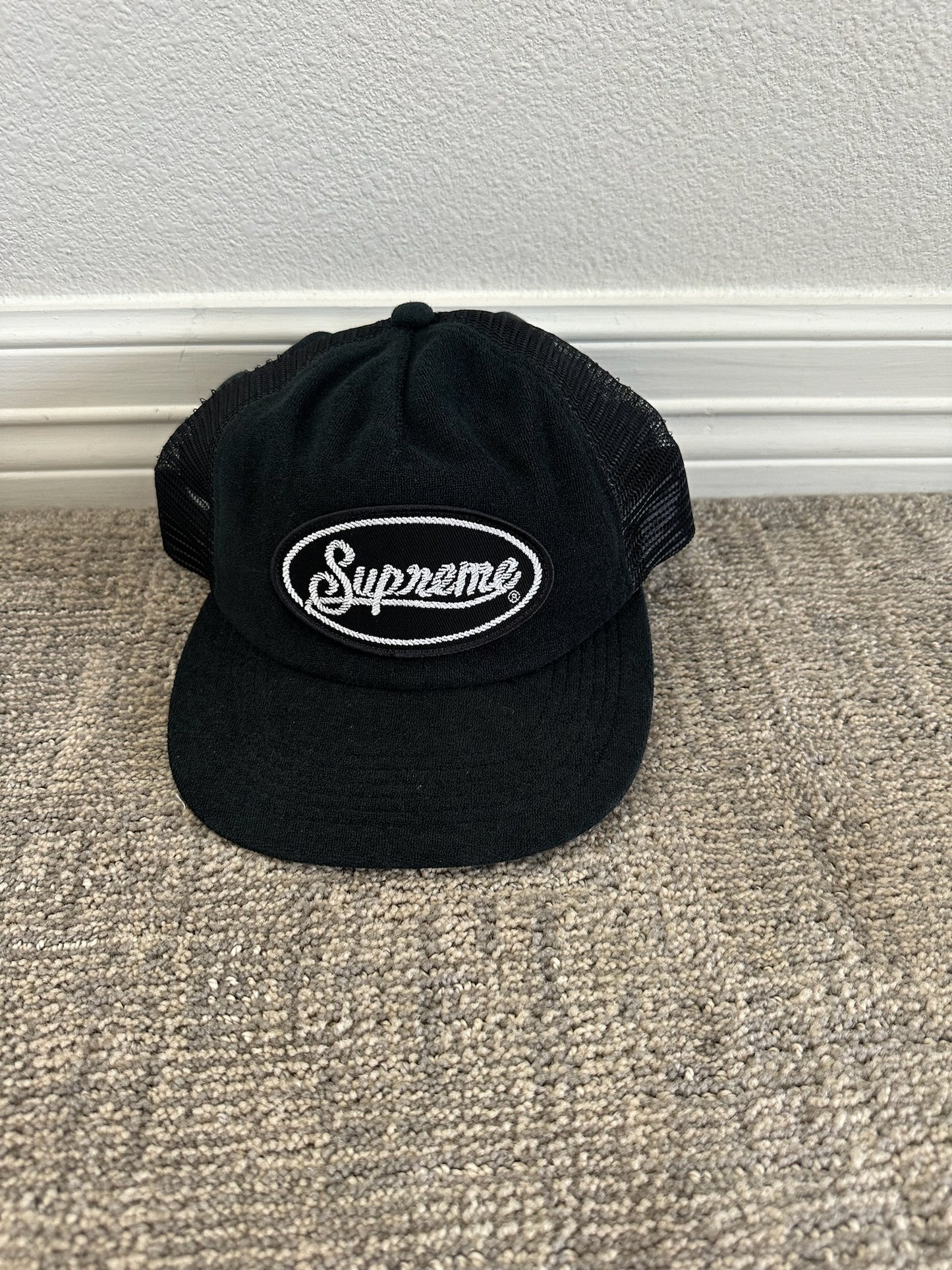 Supreme Terry Mesh Back 5-Panel Hat