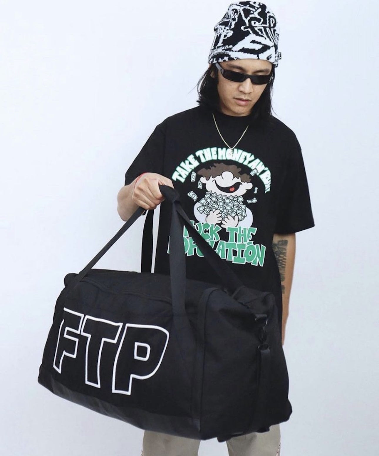 FTP Ripstop Duffel Bag (Black)