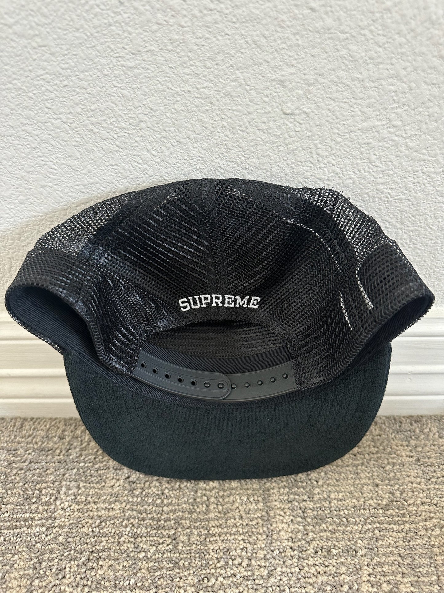 Supreme Terry Mesh Back 5-Panel Hat