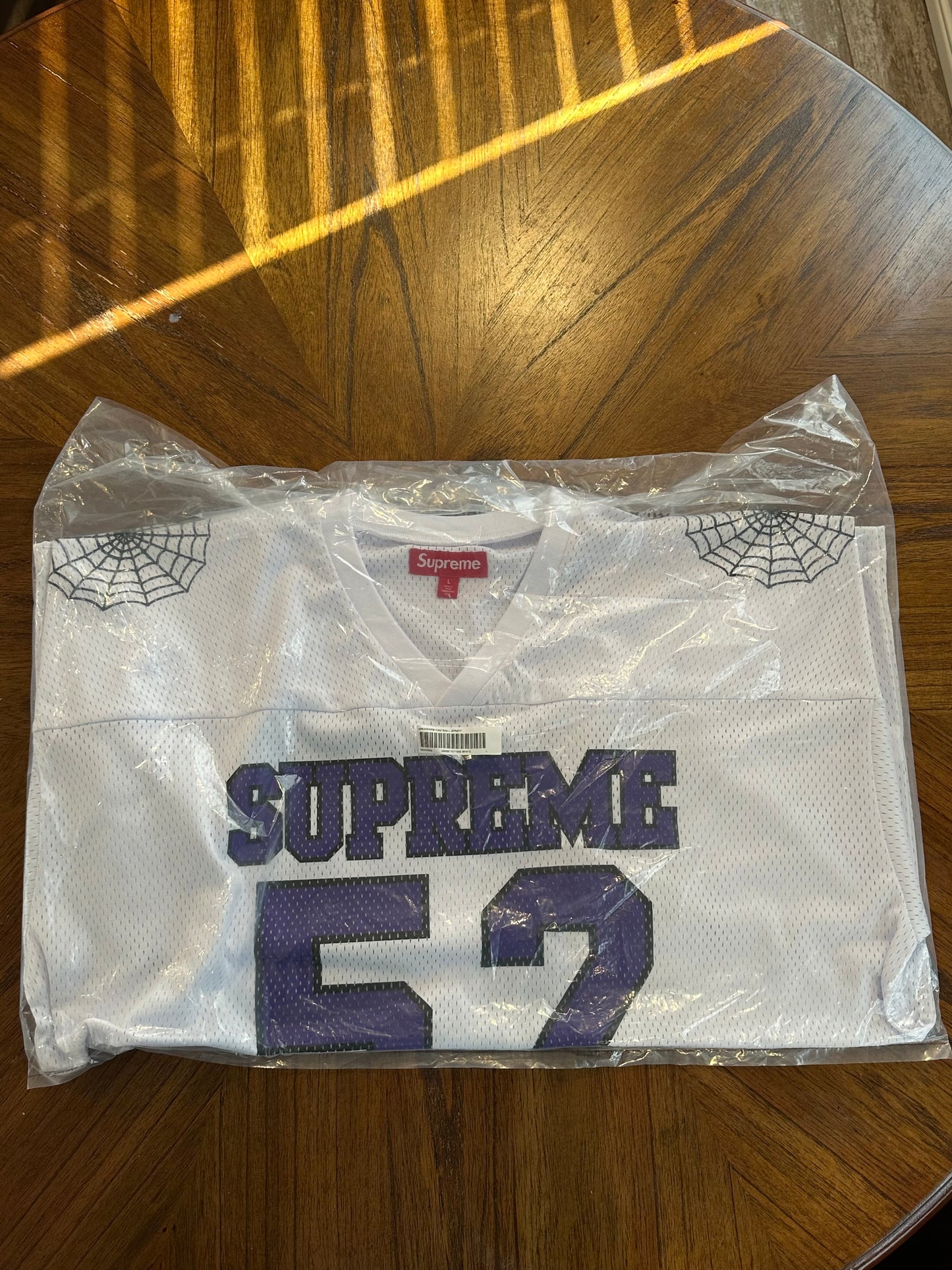 Supreme Spiderweb Football Jersey (L)