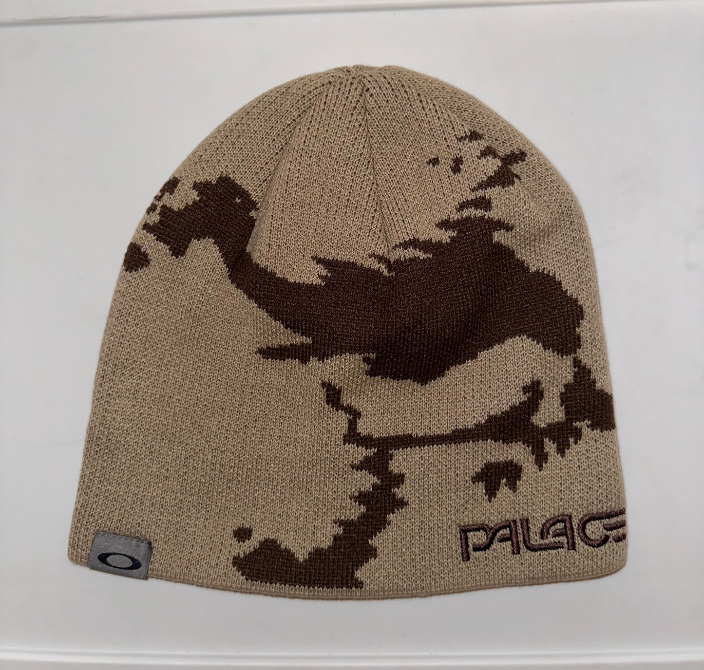 Palace x Oakley Beanie (Sand/Brown)