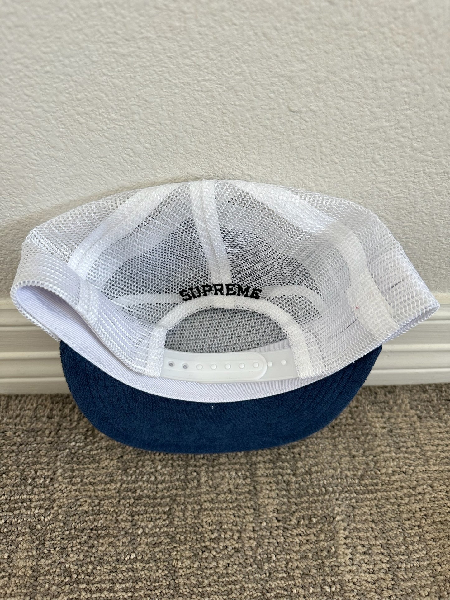 Supreme Terry Mesh Back 5-Panel Hat