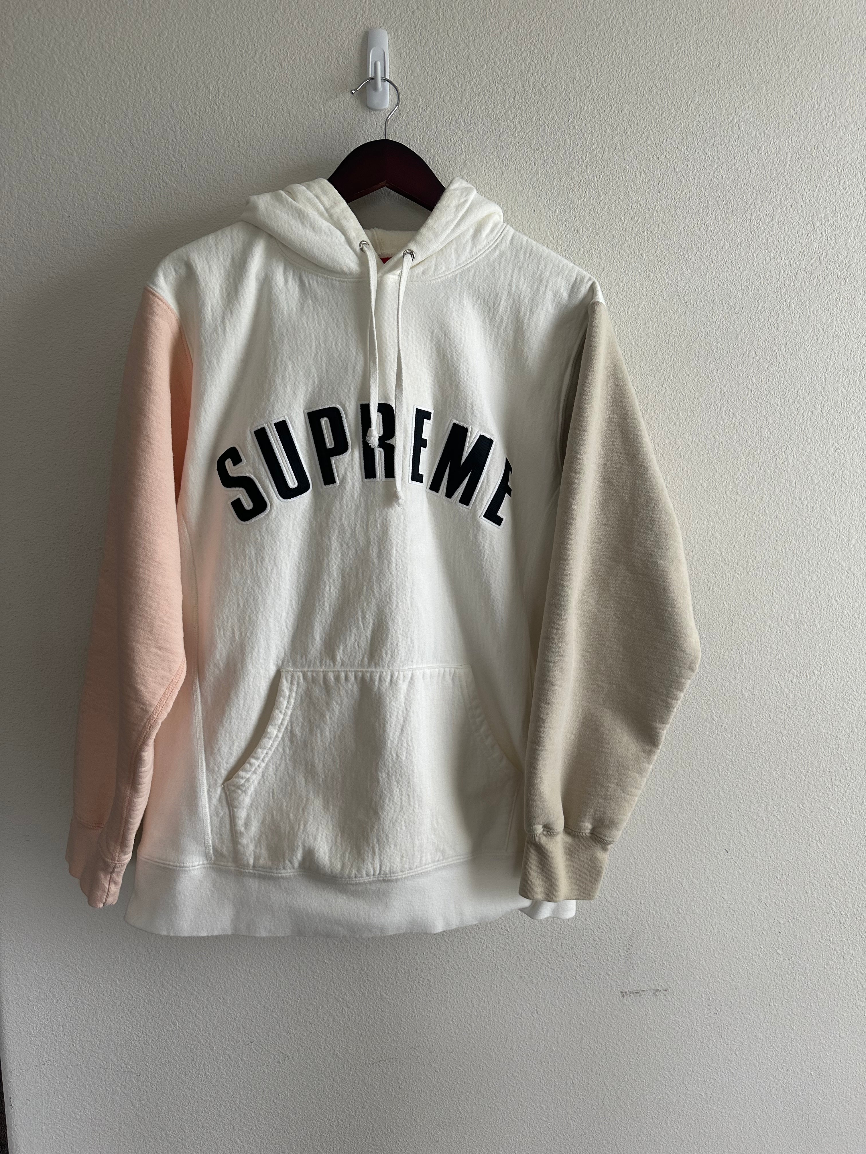 オンライン再販業者 Supreme Color Blocked Arc Logo Hooded | www