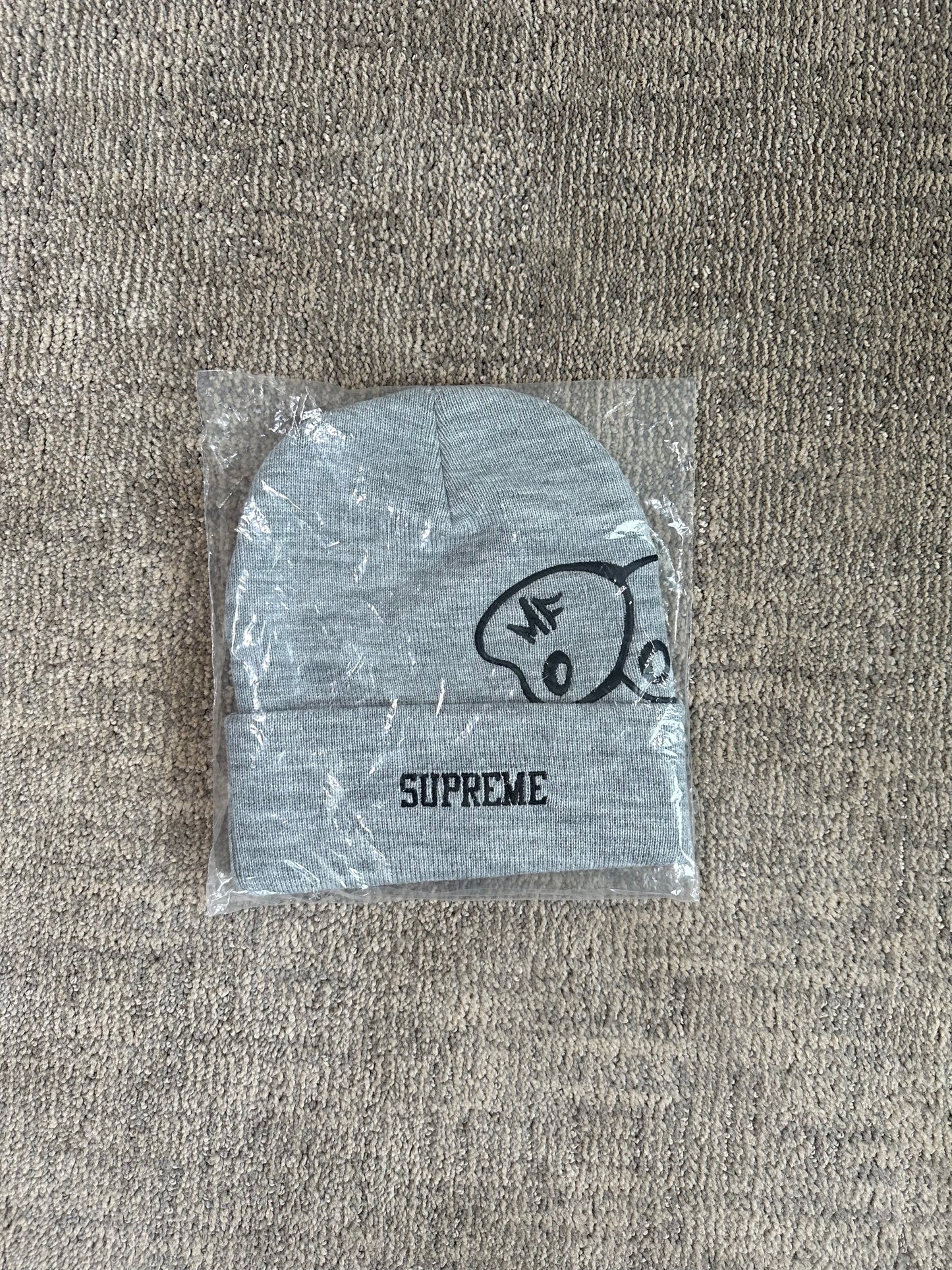 Supreme MF Doom Beanie (Grey)