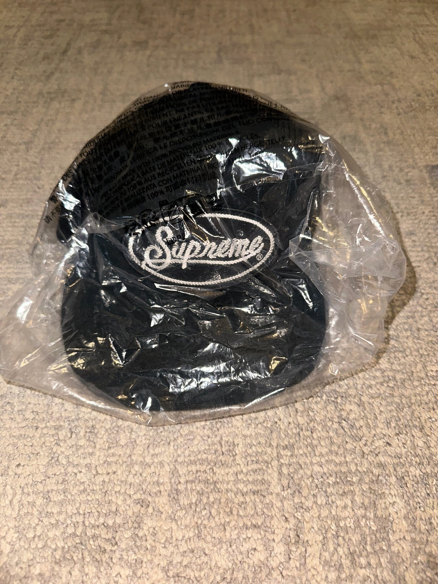 Supreme Terry Mesh Back 5-Panel Hat