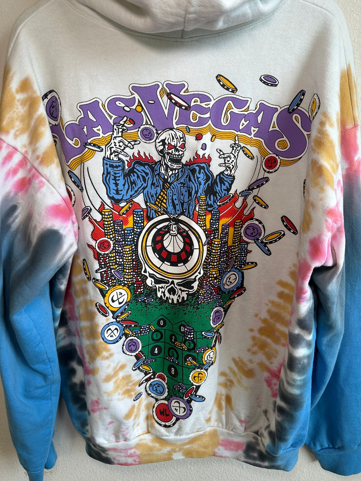 Warren Lotas Las Vegas Tie-Dye Hoodie (XL)