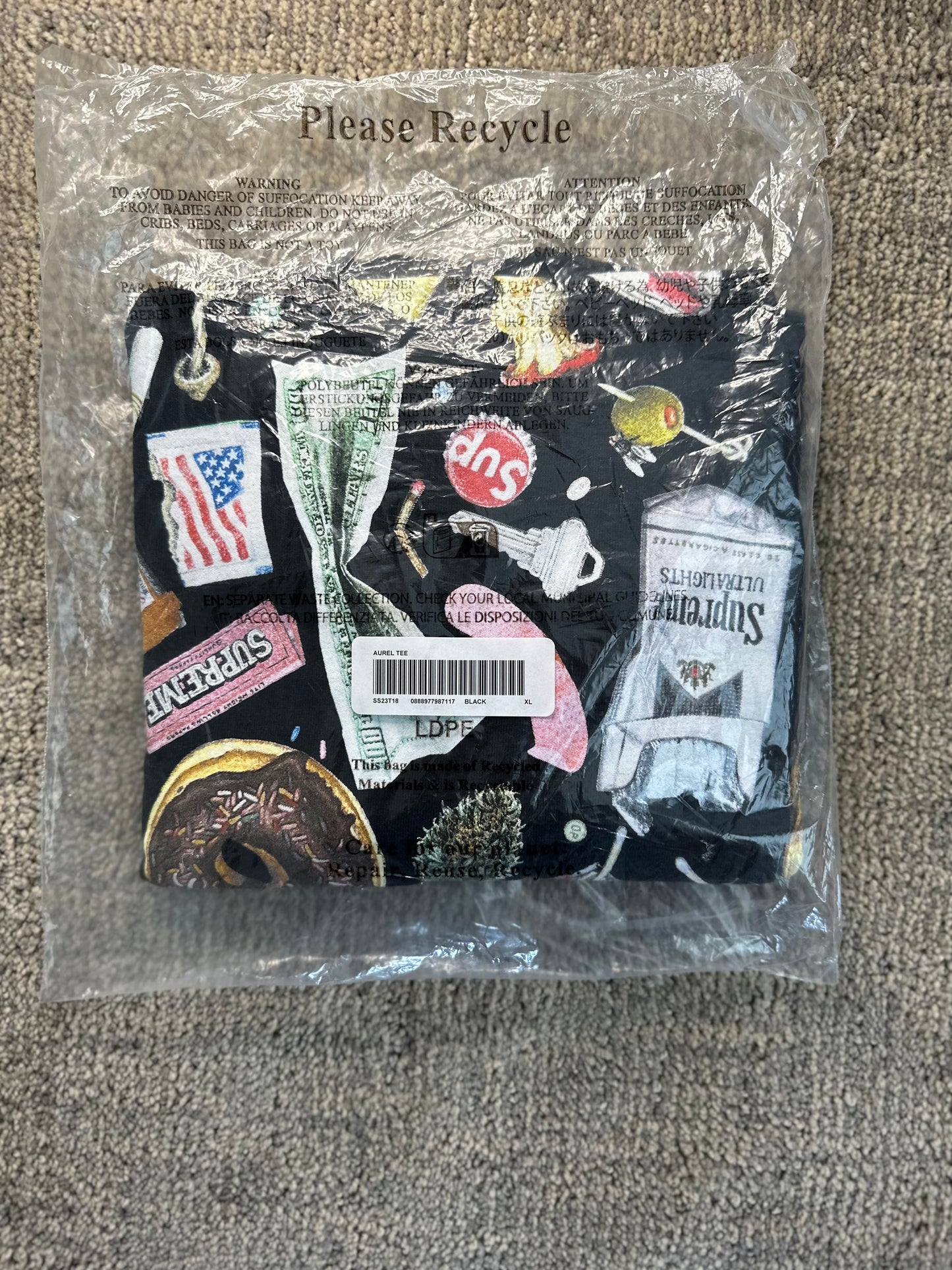 Supreme Trash Tee (XL)