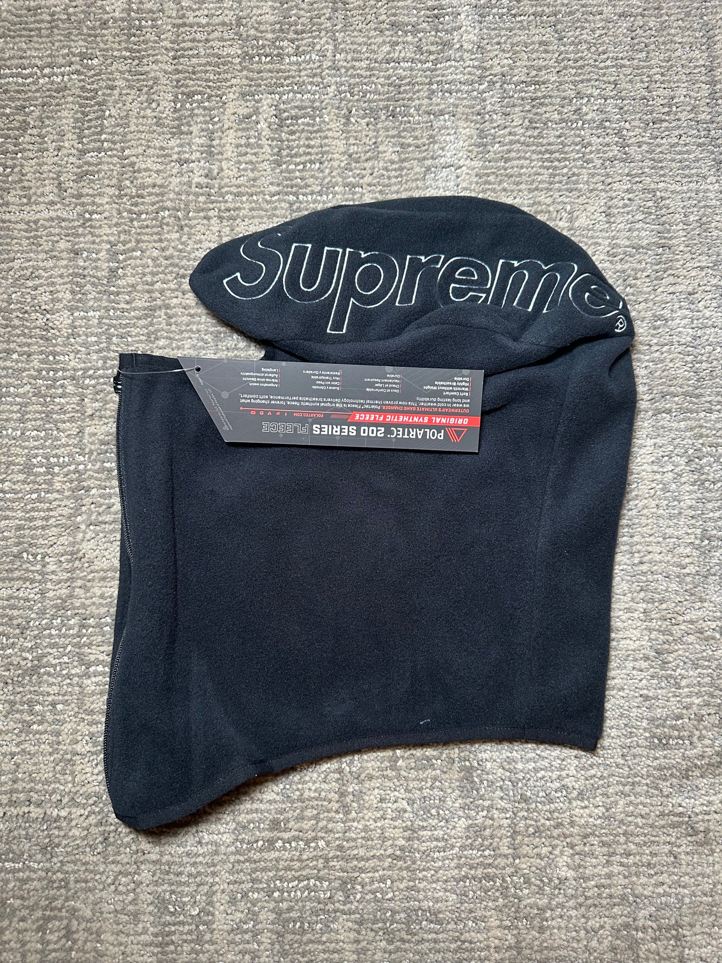 Supreme Polartec Zip Balaclava