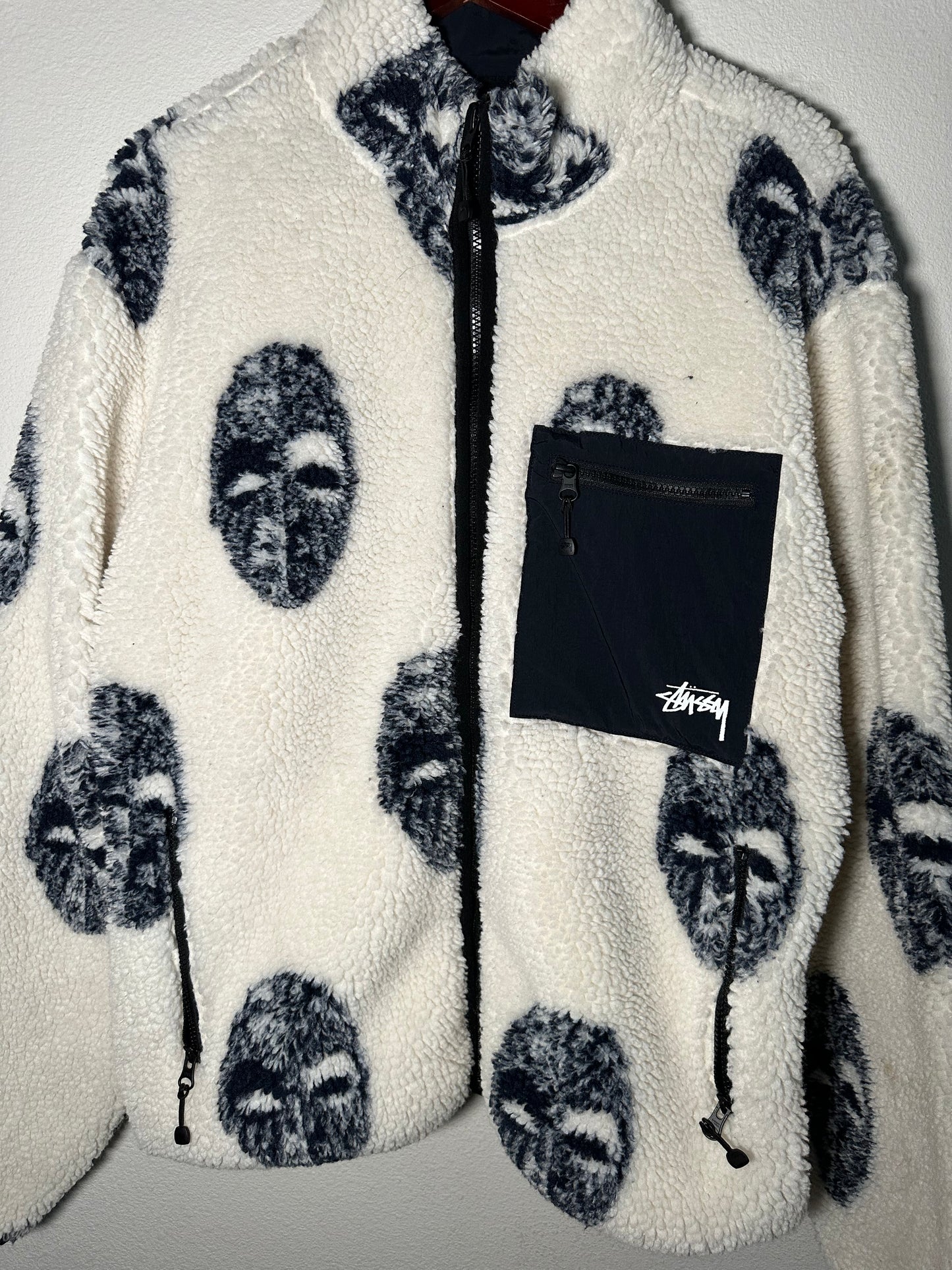 Stussy Mask Jacquard Sherpa (XL)