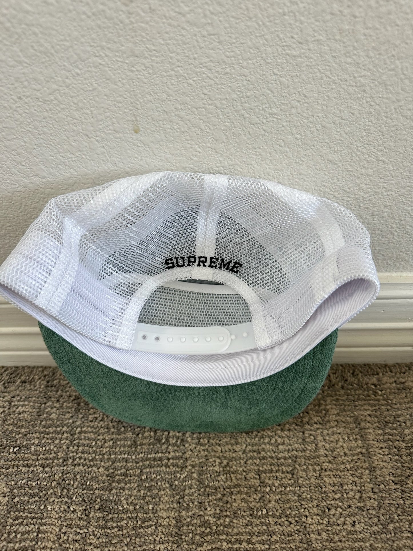 Supreme Terry Mesh Back 5-Panel Hat