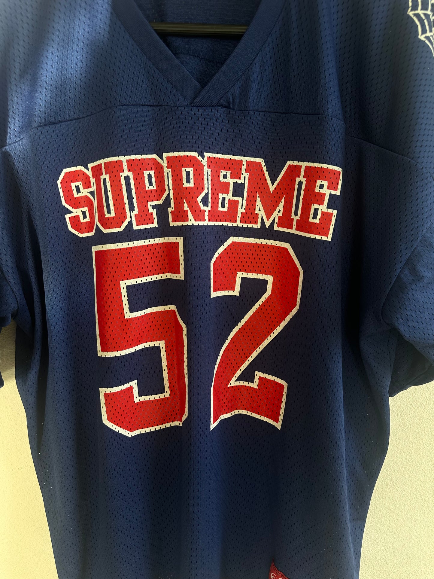 Supreme Spiderweb Football Jersey (XL)