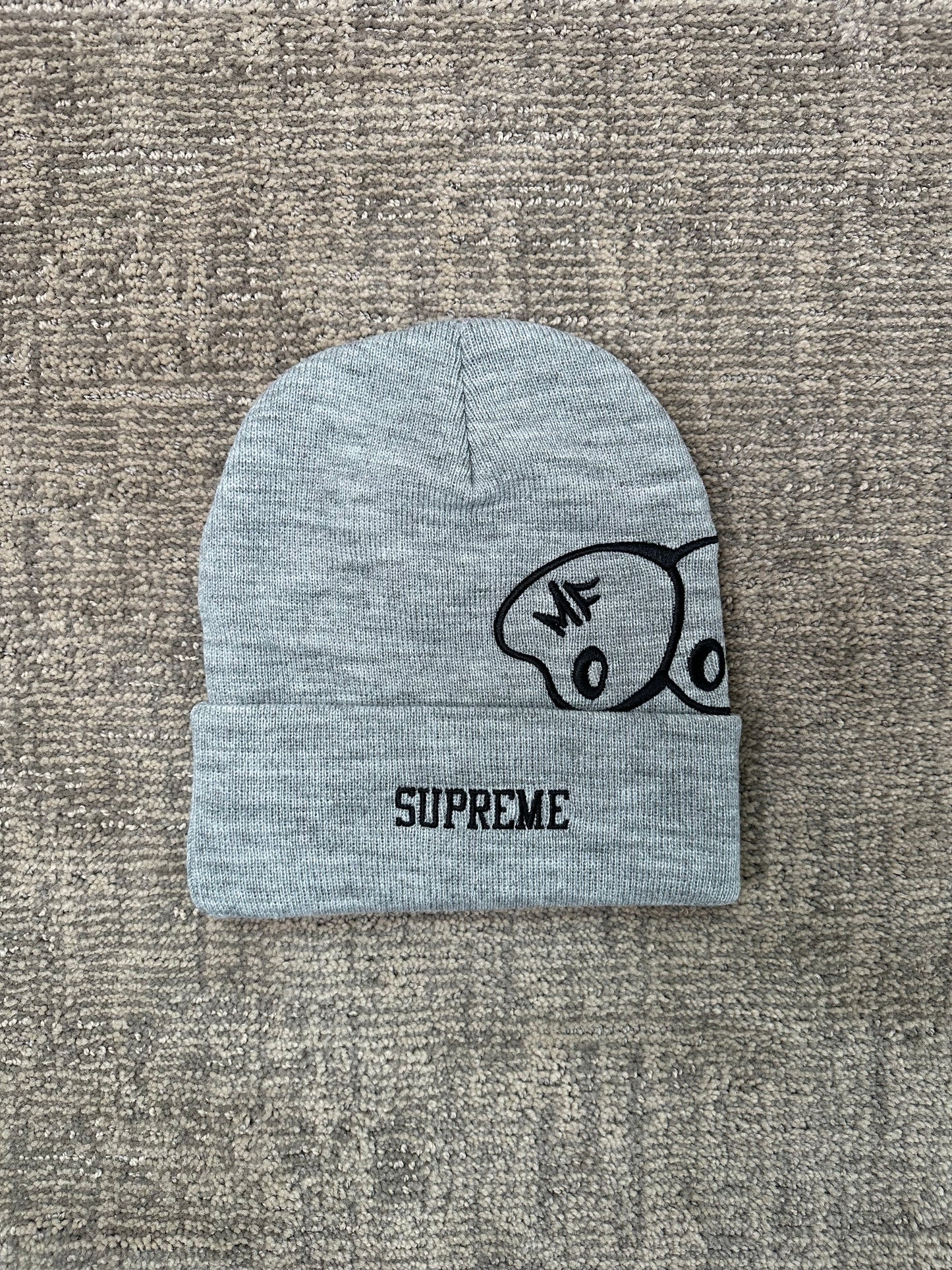 Supreme MF Doom Beanie (Grey)