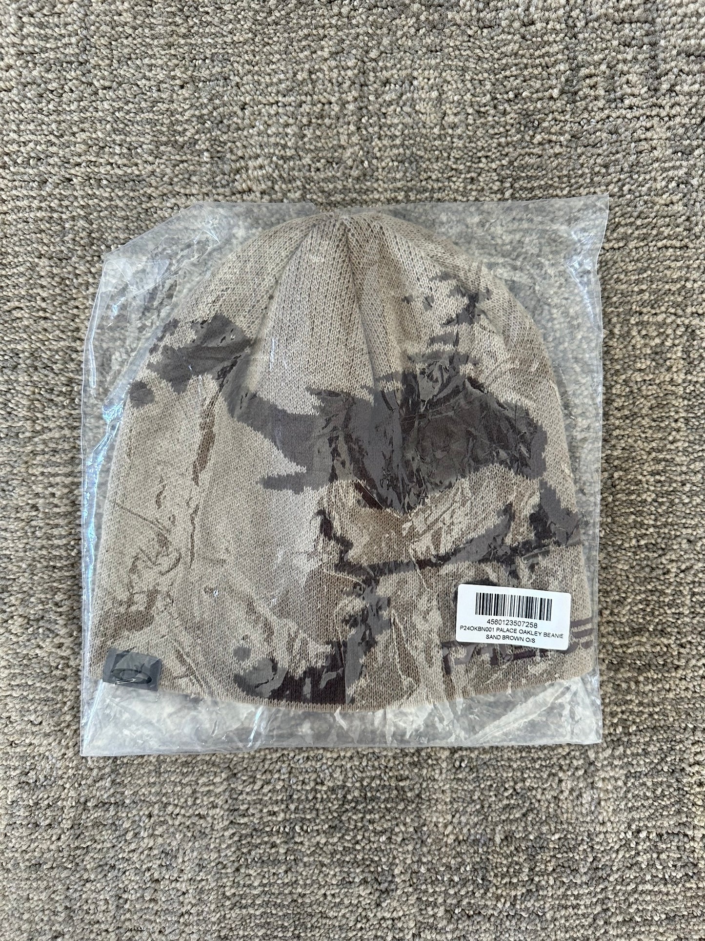 Palace x Oakley Beanie (Sand/Brown)