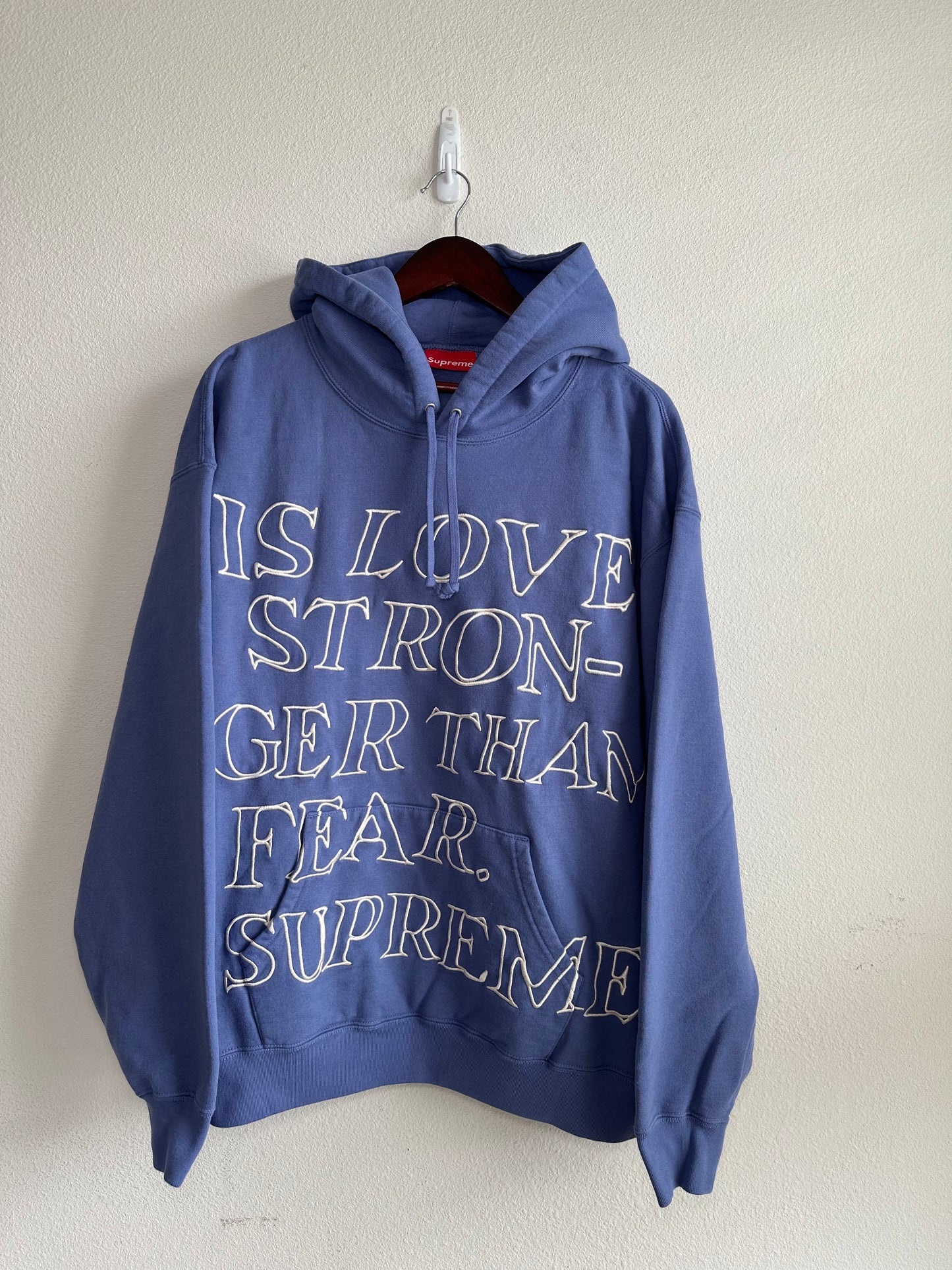 CPFM x Supreme Stronger Than Fear Hooded Sweatshirt (XL)