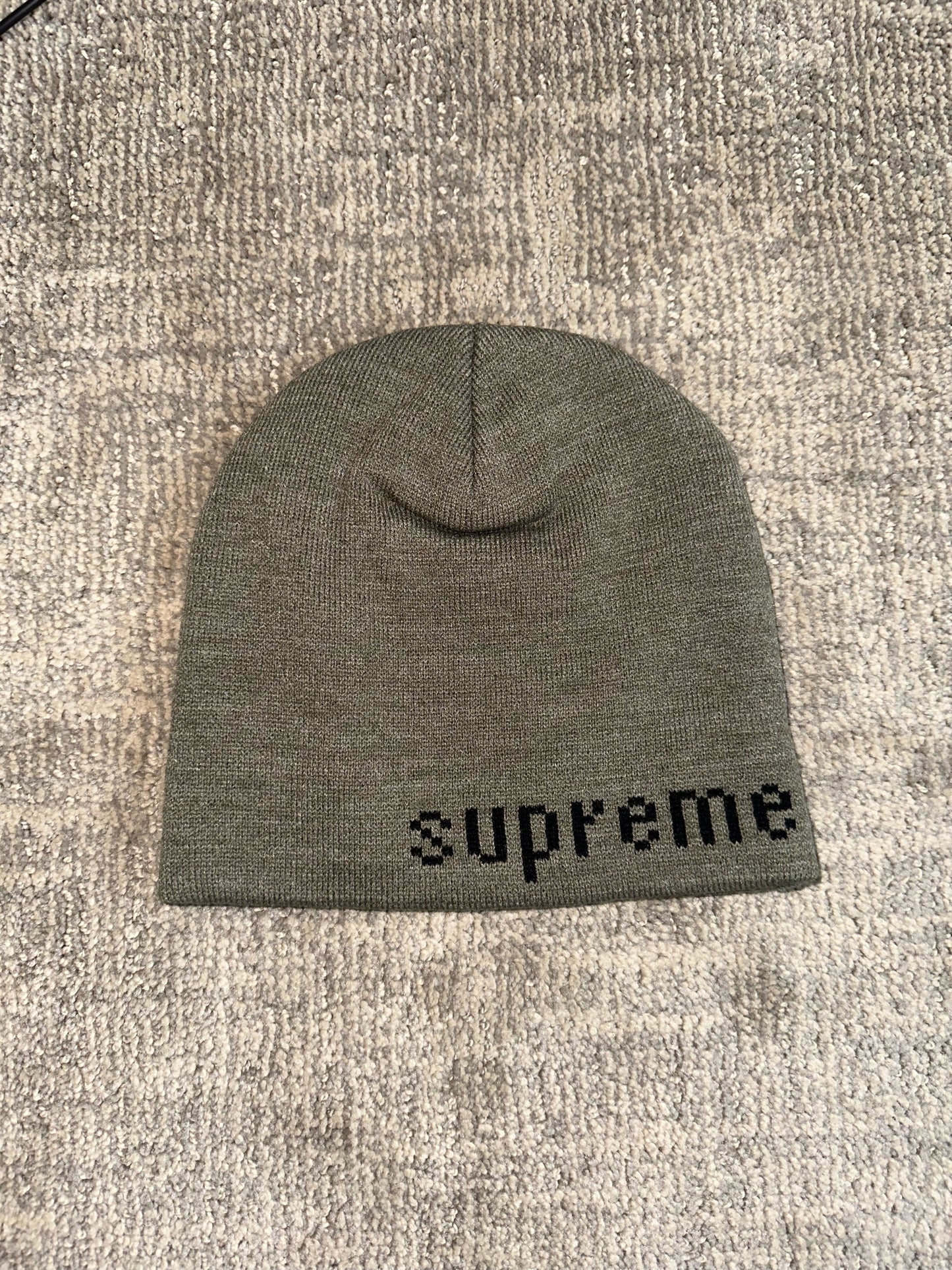 Supreme x Yohji Yamamoto Beanie (Olive)