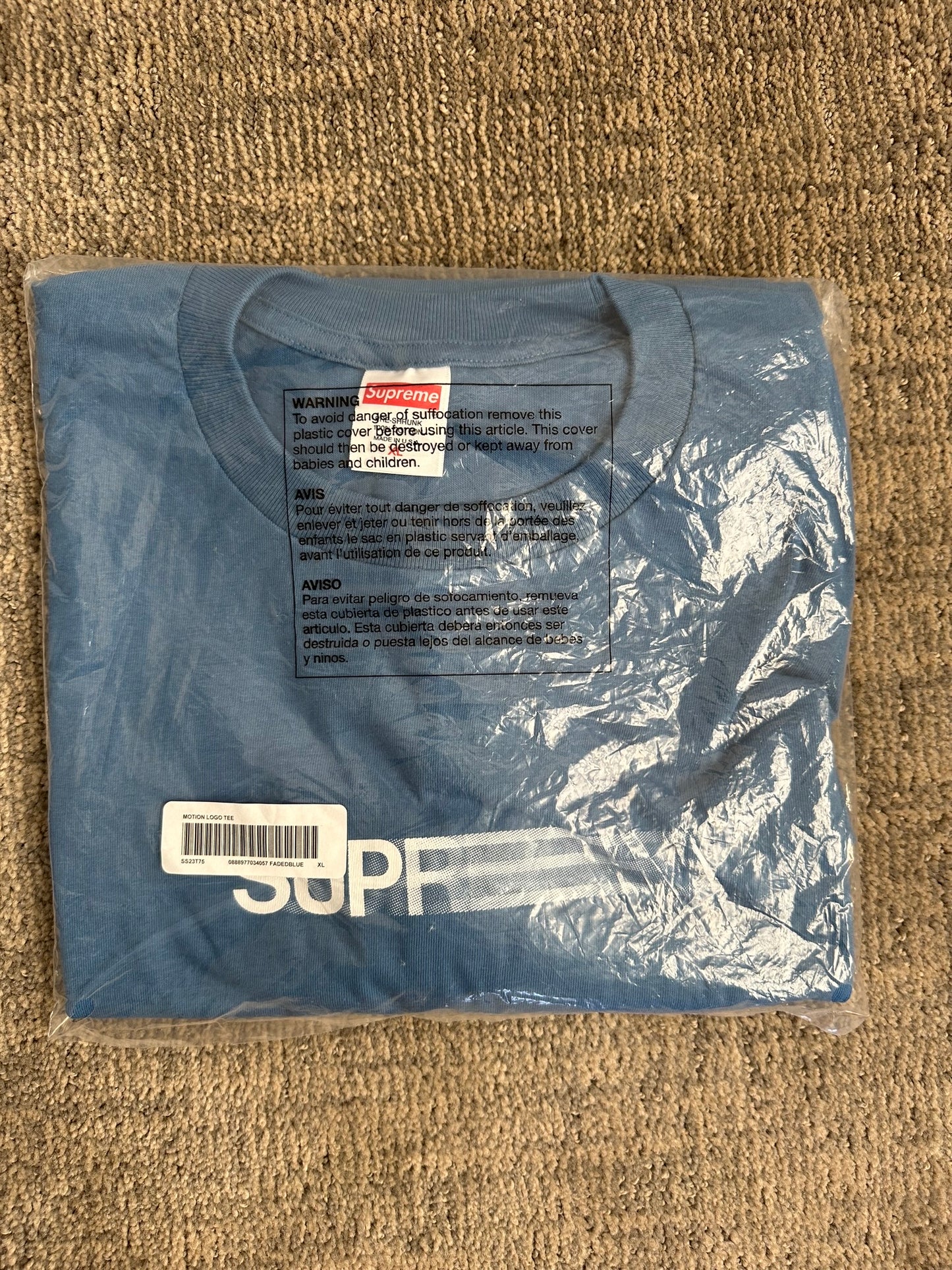 Supreme Motion Logo Tee XL