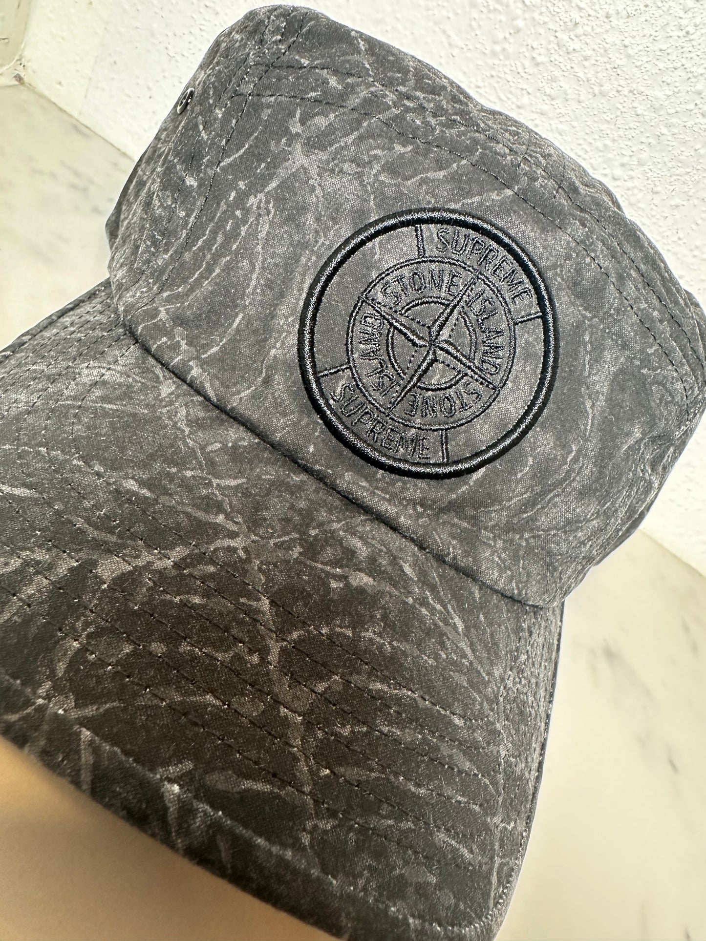 Supreme x Stone Island Camp Cap