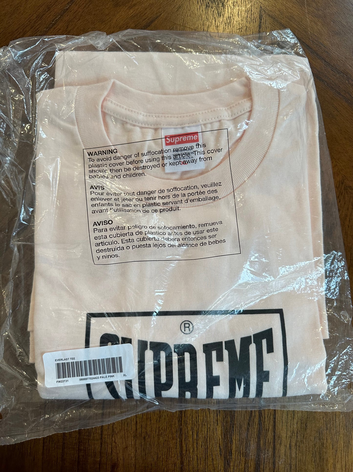 Supreme Everlast Tee (XL)