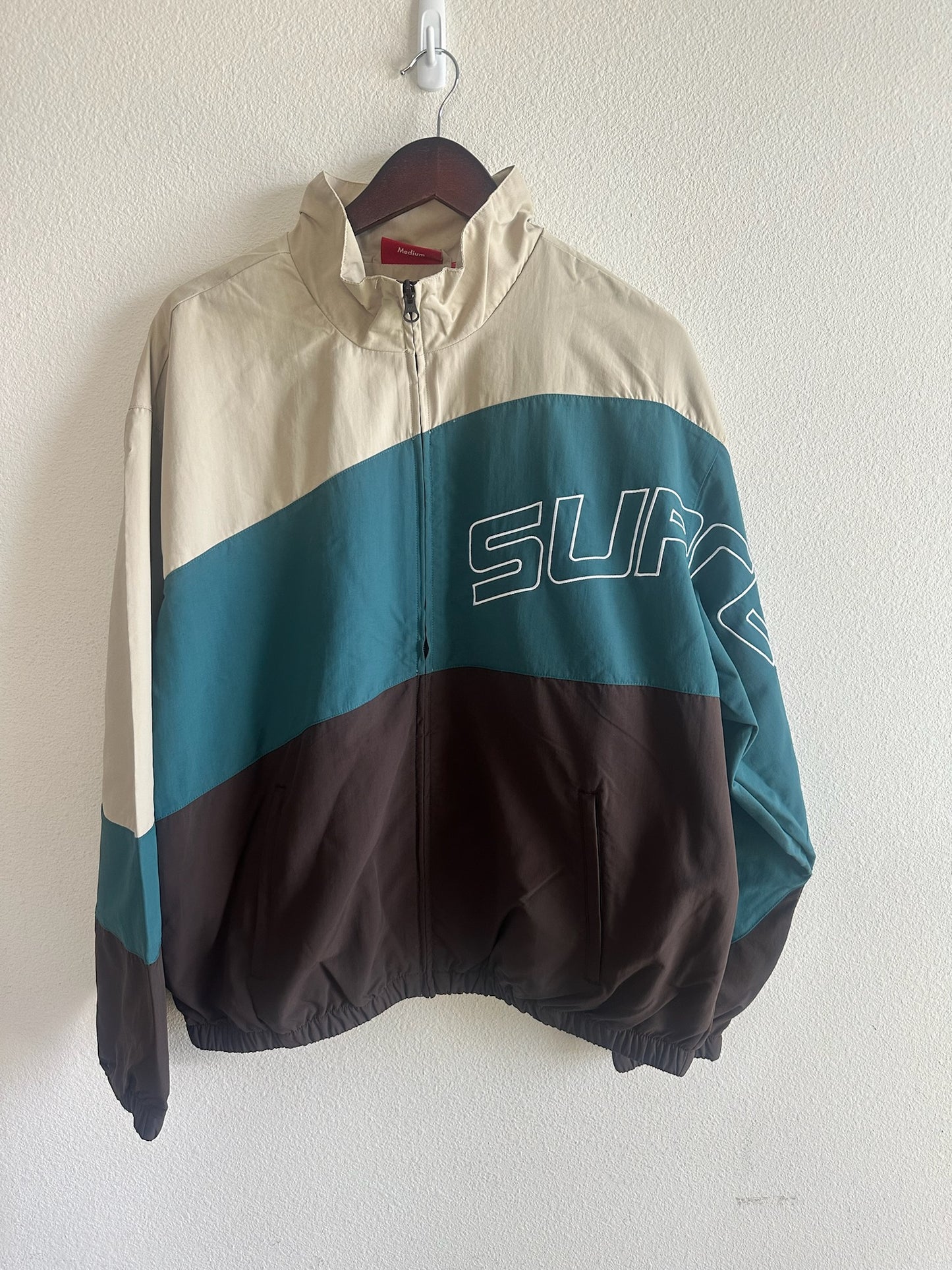 Supreme Curve Track Jacket (M)