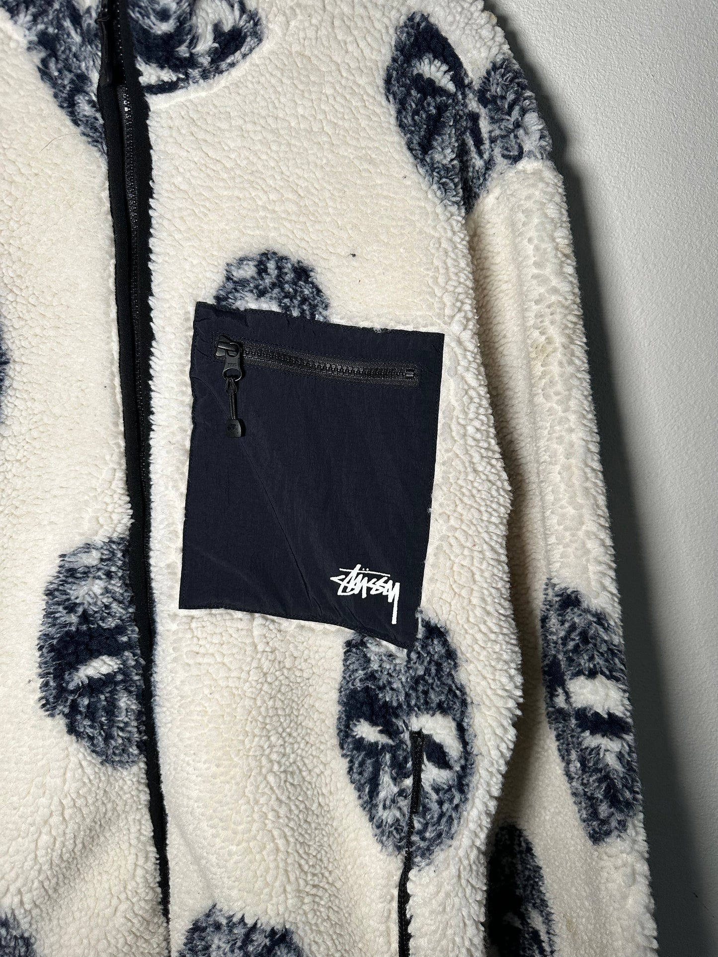 Stussy Mask Jacquard Sherpa (XL)