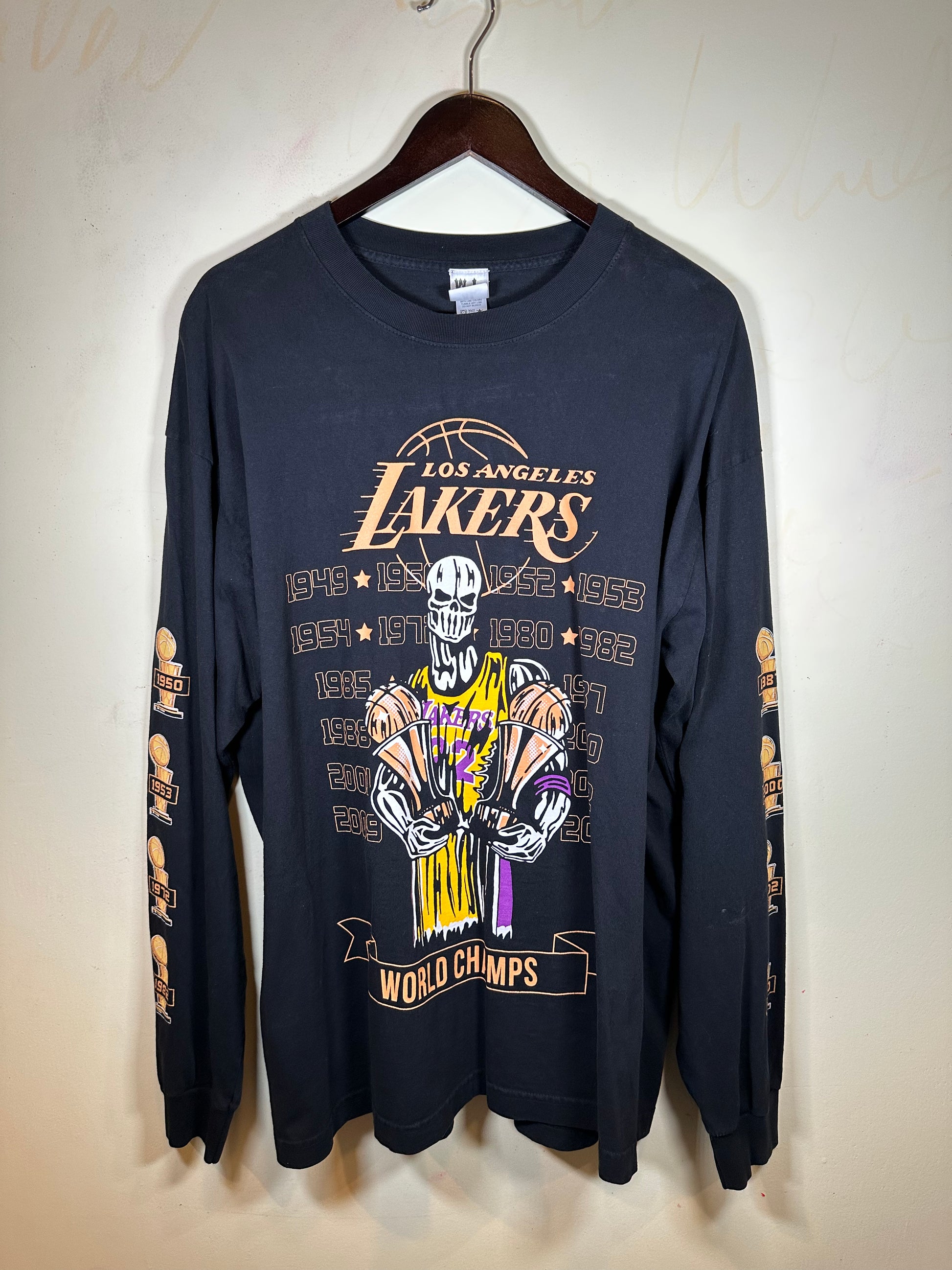 Warren Lotas x Lakers 2020 Championship LS Tee (XL) – Forsaken Gallery