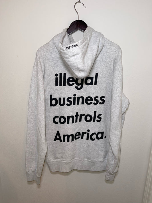 Supreme Illegal Business Hoodie (XL)