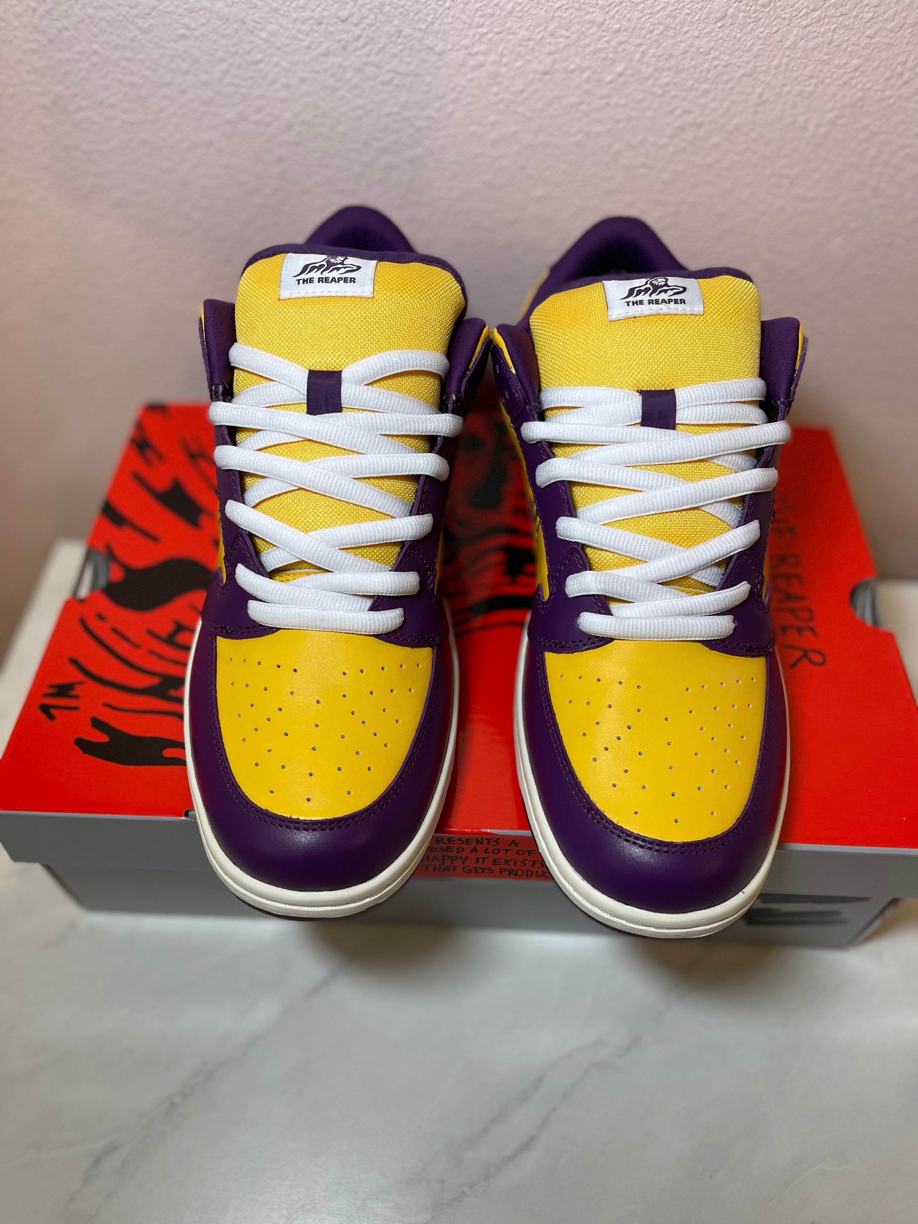 Warren Lotas LA Lakers Reaper Dunks (12) – Forsaken Gallery