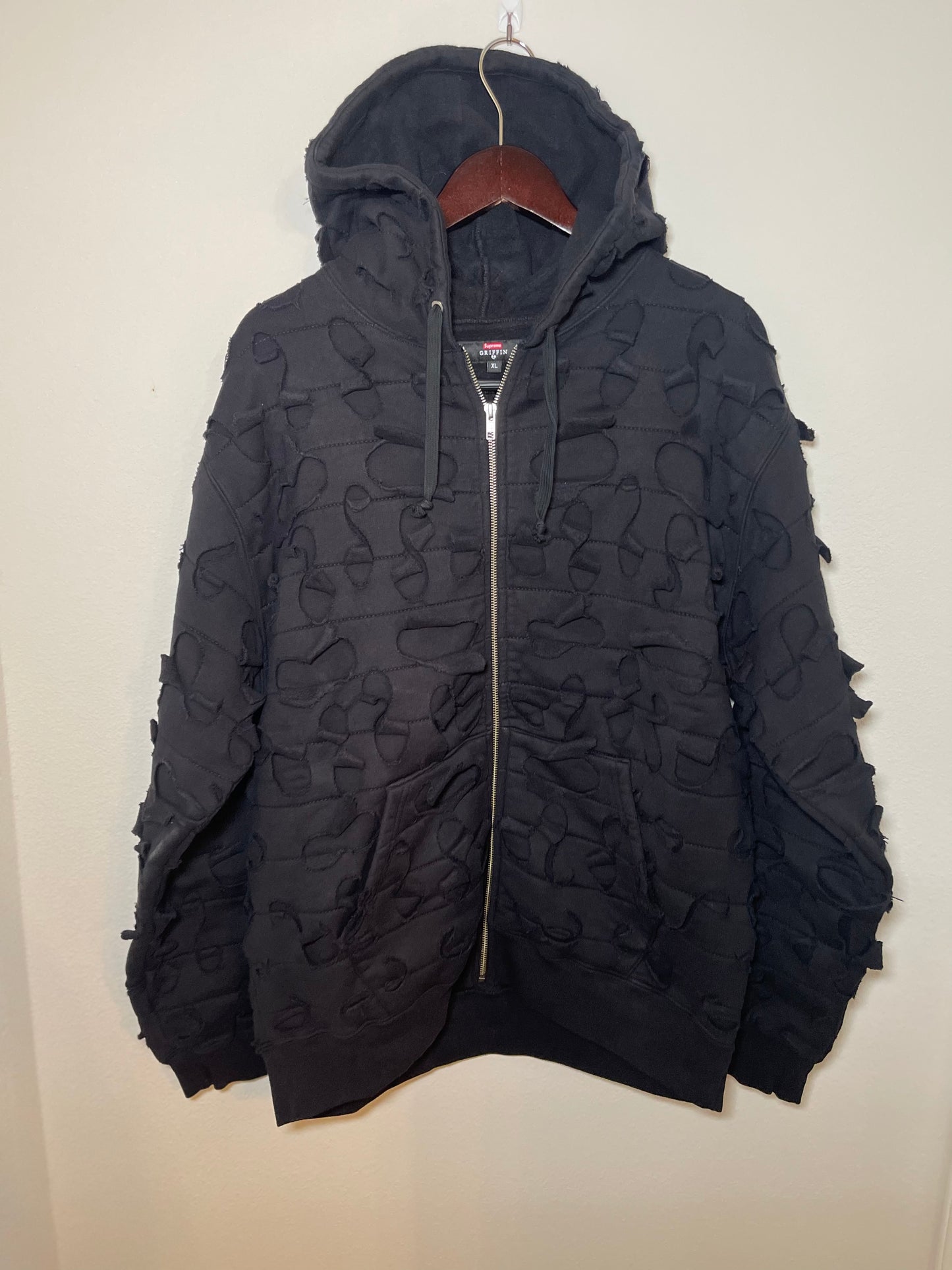 Supreme x Griffin Zip Up Hoodie (XL)