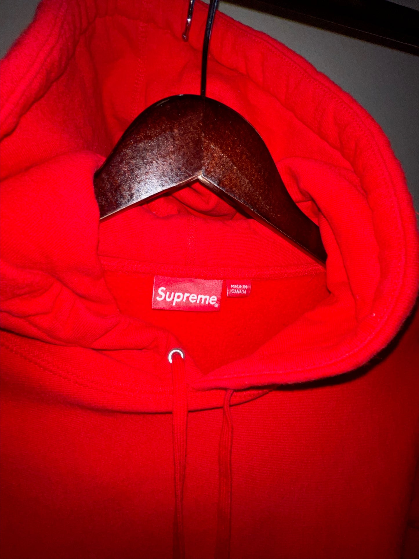 Supreme Classic Script Logo Hooded Sweatshirt (XL)