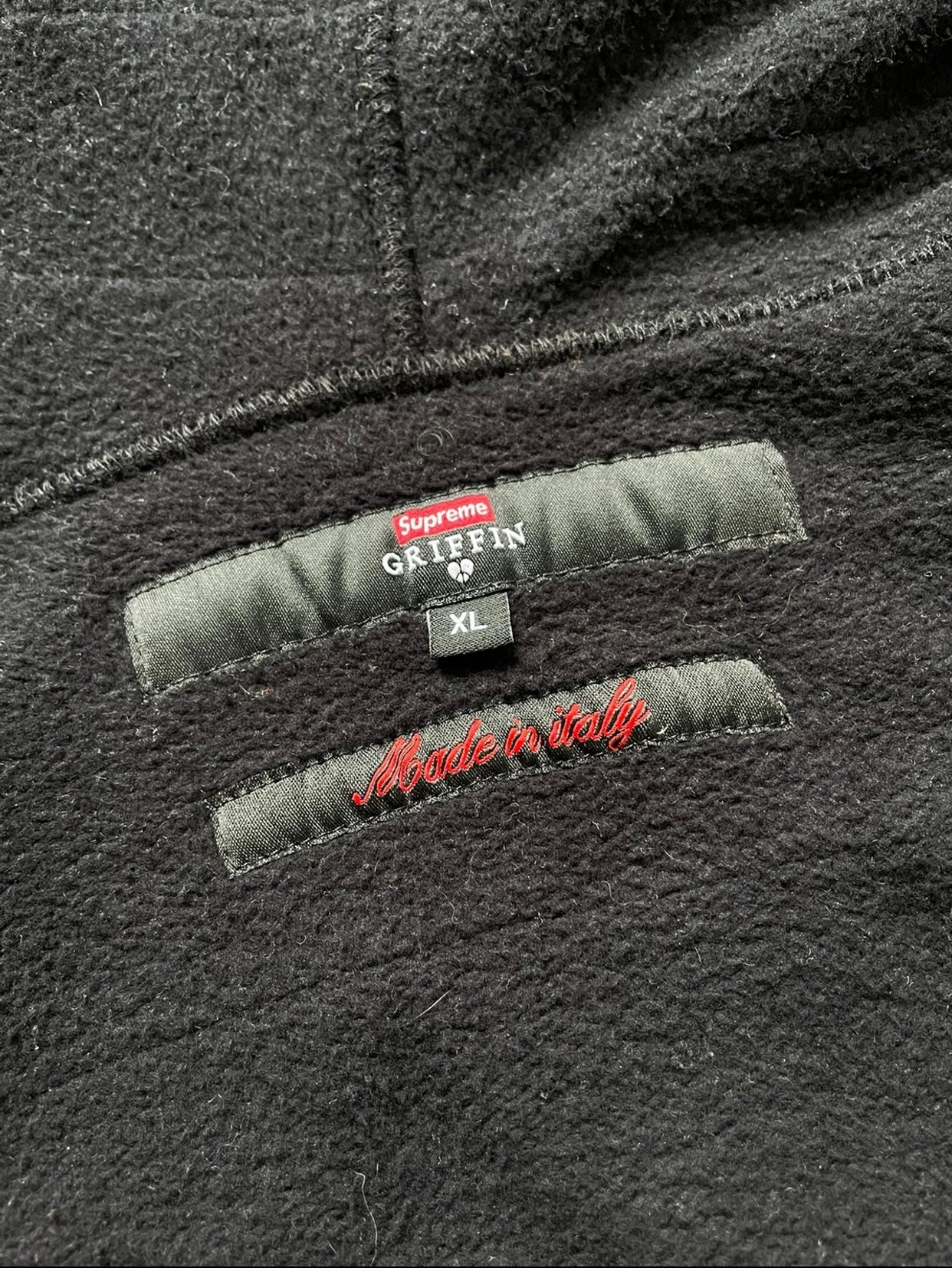 Supreme x Griffin Zip Up Hoodie (XL)